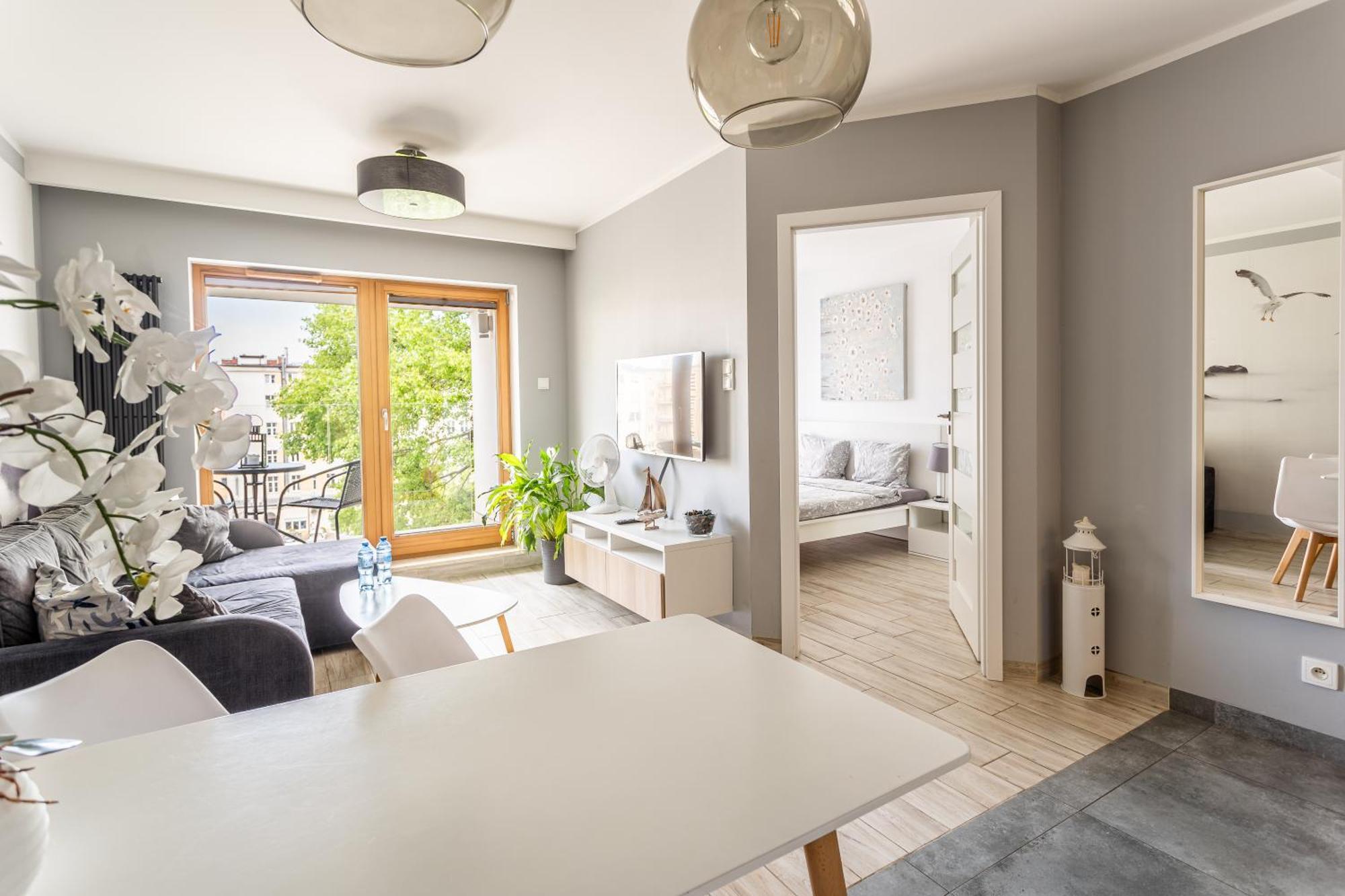 Apartament Batorego 7 Z Parkingiem กดิเนีย ภายนอก รูปภาพ